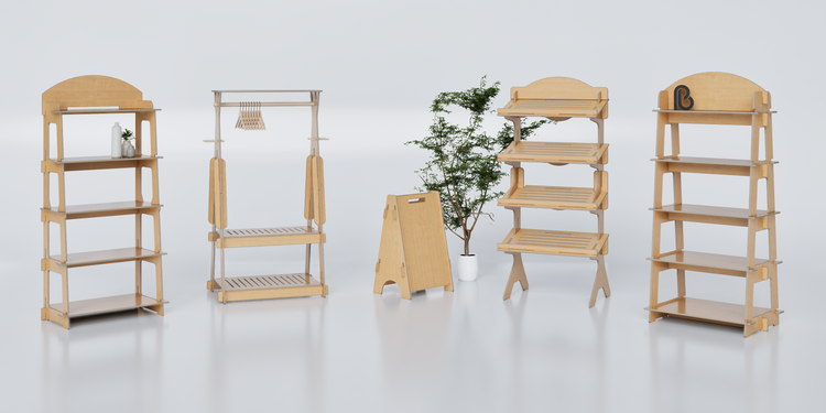 Modular Floor Displays